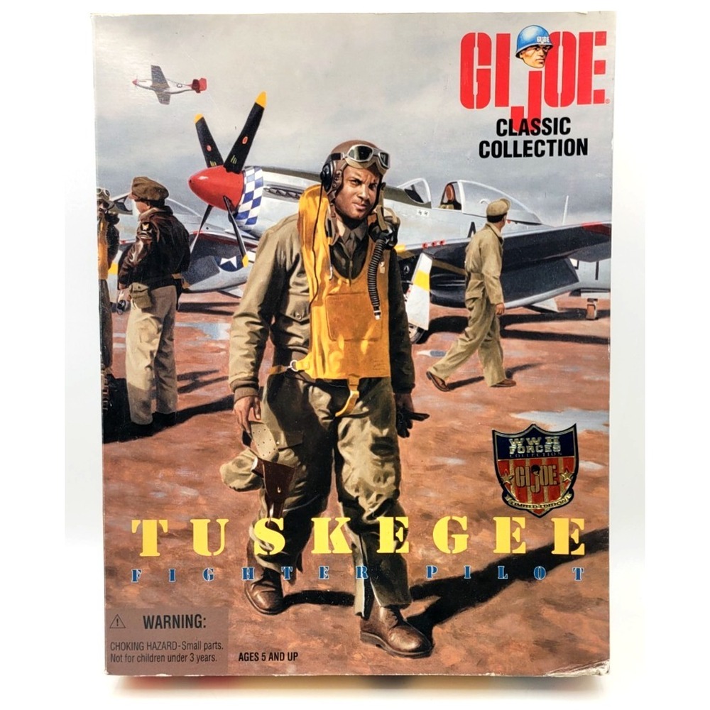 GI Joe 1996 Tuskegee Airman Fighter Pilot Action Figure Classic Collection NEW